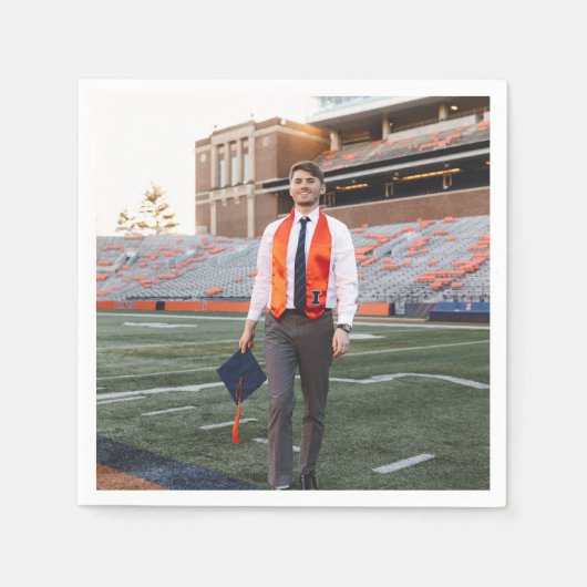 Graduation Party fotopapier Servet (Voorkant)