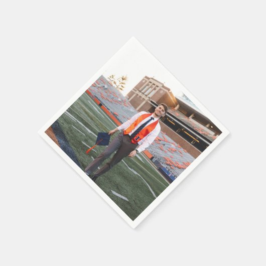 Graduation Party fotopapier Servet (Hoek)