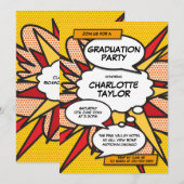 Graduation Party Fun Modern Class of 2022 Kaart (Voorkant / Achterkant)