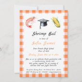 Graduation Party Garnalen Kook Uitnodiging (Voorkant)