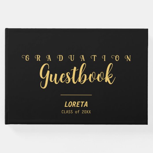 Graduation Party Gastenboek (Voorkant)