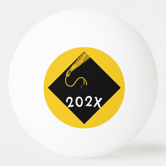 Graduation Party Gear Ping Pong Ball (Voorkant)