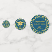 Graduation Party Gefeliciteerd Personaliseer foto Confetti (Voorkanten)