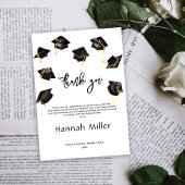 Graduation Party Gelukkige Petten Bedankkaart