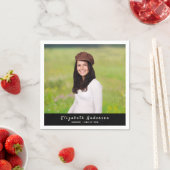 Graduation Party - Gepersonaliseerd fotopapier Nap Servet (Insitu)