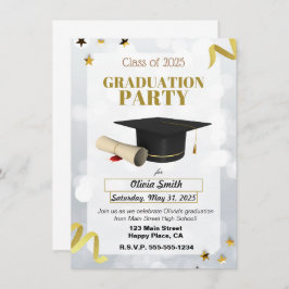 GRADUATION PARTY GEPERSONALISEERDE UITNODIGINGEN