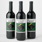 Graduation Party Gift Wijn Etiket (Flessen)