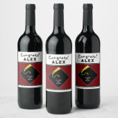 Graduation Party Gift Wijn Etiket (Flessen)