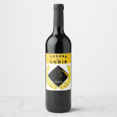 Graduation Party Gift Wijn Etiket (Voorkant)