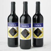 Graduation Party Gift Wijn Etiket (Flessen)