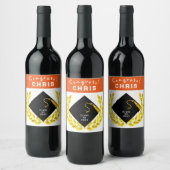 Graduation Party Gift Wijn Etiket (Flessen)