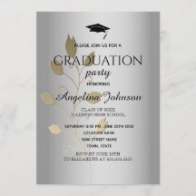 Graduation Party Gold en Silver Elegant
