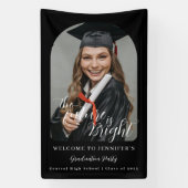 Graduation Party Graduate Photo Welcome Spandoek (Verticaal)