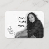 Graduation Party Green Photo Insert Kaart 2023 (Achterkant)