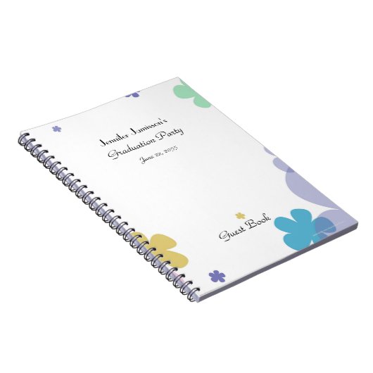 Graduation Party Guest Book Notitieboek (Rechterzijde)