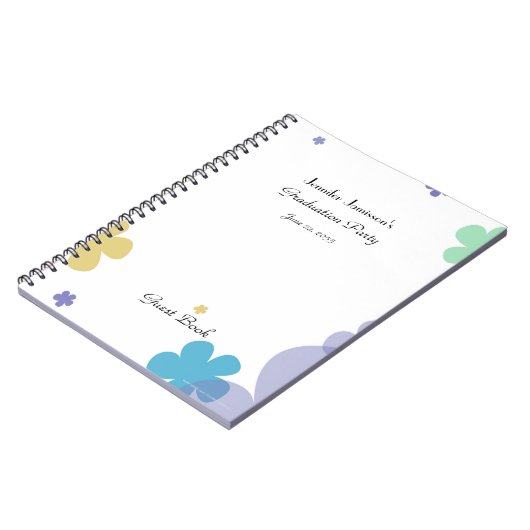 Graduation Party Guest Book Notitieboek (Linkerzijde)