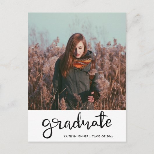 Graduation Party | Het manuscript bewaart de Foto  Briefkaart (Voorkant)