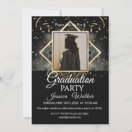  Graduation Party Invitation 2026 Kaart