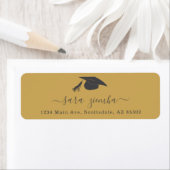 Graduation Party Invitation / Announcement Address Etiket (Insitu)