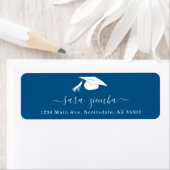 Graduation Party Invitation / Announcement Address Etiket (Insitu)