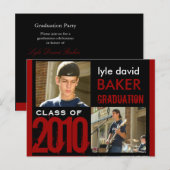 Graduation Party Invitation Briefkaarten (Voorkant / Achterkant)