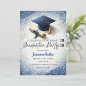Graduation Party Invitation  Kaart (Staand voorkant)