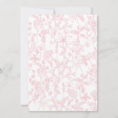 Graduation Party Invitation, Wildflower Afstuderen Kaart (Achterkant)