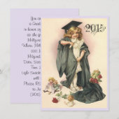 Graduation Party Invitations Rozen Dolls Kaart (Voorkant / Achterkant)