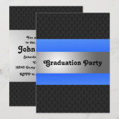 Graduation Party Invite Kaart (Voorkant / Achterkant)