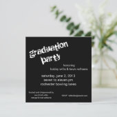 Graduation Party Kaart (Staand voorkant)