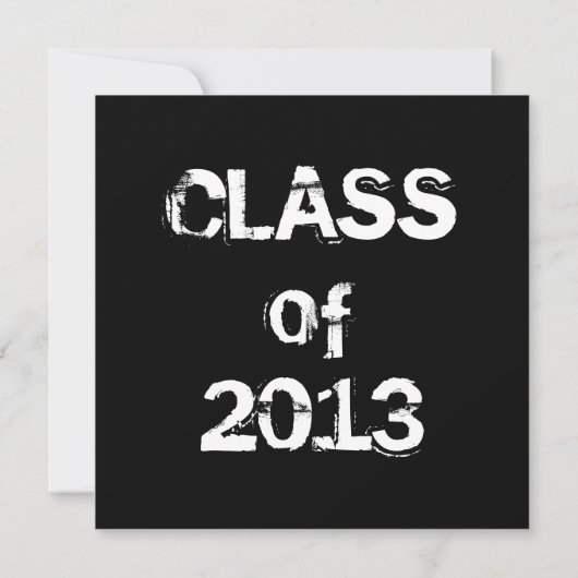 Graduation Party Kaart (Achterkant)