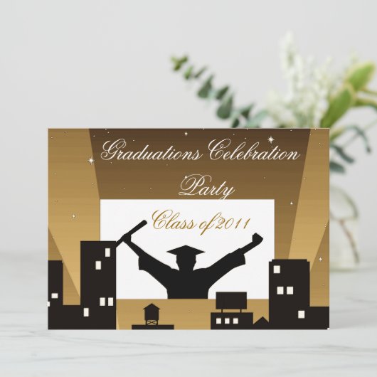Graduation Party_ Kaart (Staand voorkant)