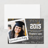 Graduation Party Kaart (Voorkant / Achterkant)