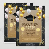 Graduation Party Kaart (Voorkant / Achterkant)