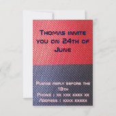 Graduation party kaart (Achterkant)