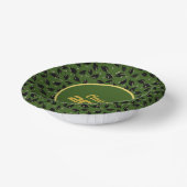 Graduation Party Klasse van Gepersonaliseerde Groe Papieren Kommen (Gebogen)