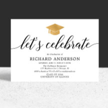 Graduation party, Laten we de eenvoudige moderne