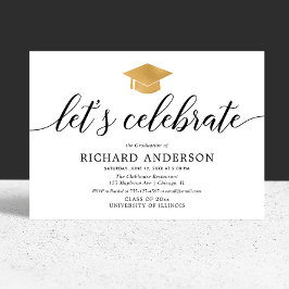 Graduation party, Laten we de eenvoudige moderne Kaart