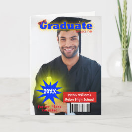 Graduation Party Magazine Hoesje Uitnodigen