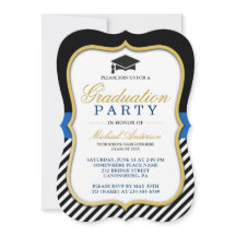 Graduation Party Modern Gold Bracket Lijst