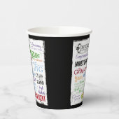 Graduation Party Motivatie Inspirerend quotes Papieren Bekers (Links)