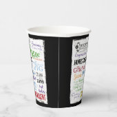 Graduation Party Motivatie Inspirerend quotes Papieren Bekers (Rechts)
