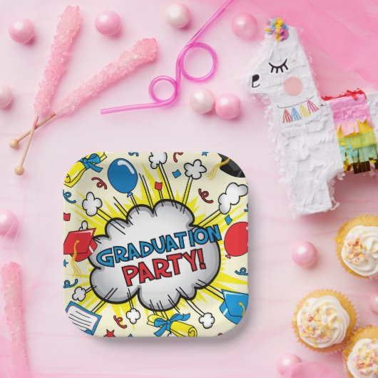 Graduation Party Papieren Bordje (Feest)