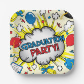 Graduation Party Papieren Bordje (Voorkant)