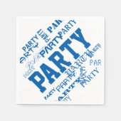 Graduation Party Pattern Napkins Servet (Voorkant)