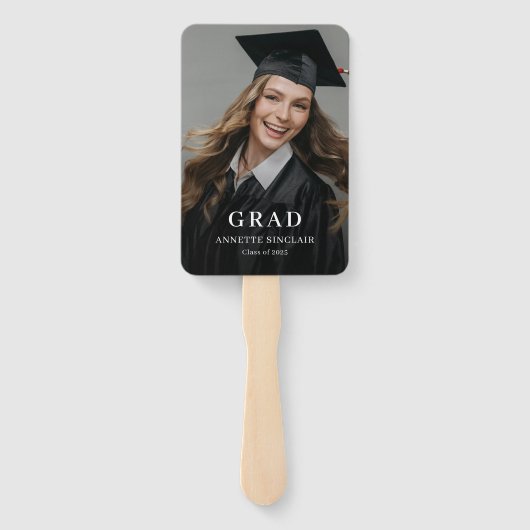 Graduation Party Photo Booth  Handwaaier (Achterkant)