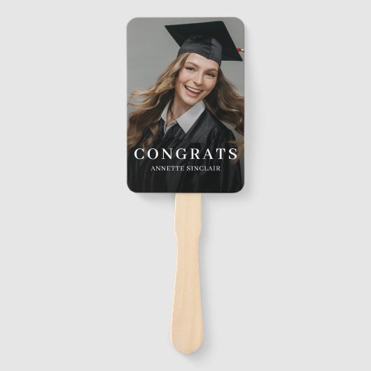 Graduation Party Photo Booth  Handwaaier (Voorkant)