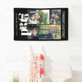 Graduation Party Photo High School Afstudeerder Spandoek (Insitu)