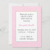 Graduation Party Photo Invitation Kaart (Achterkant)