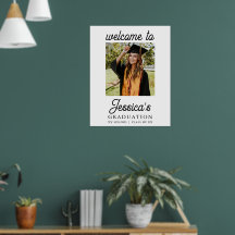 Graduation Party Photo Welcome